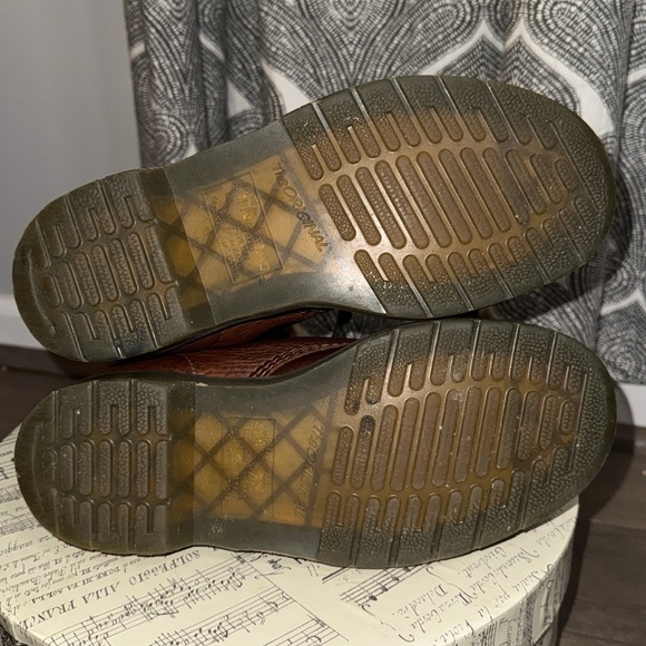 Dr Martens 1460 Pascal Harvest Boots in Tan Size 8 - Picture 7 of 8